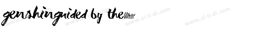 GENSHINGuided by the字体转换